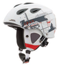 шлем г/л ALPINA GRAP white-grey-red matt