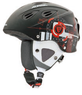 шлем г/л ALPINA GRAP JR black-red